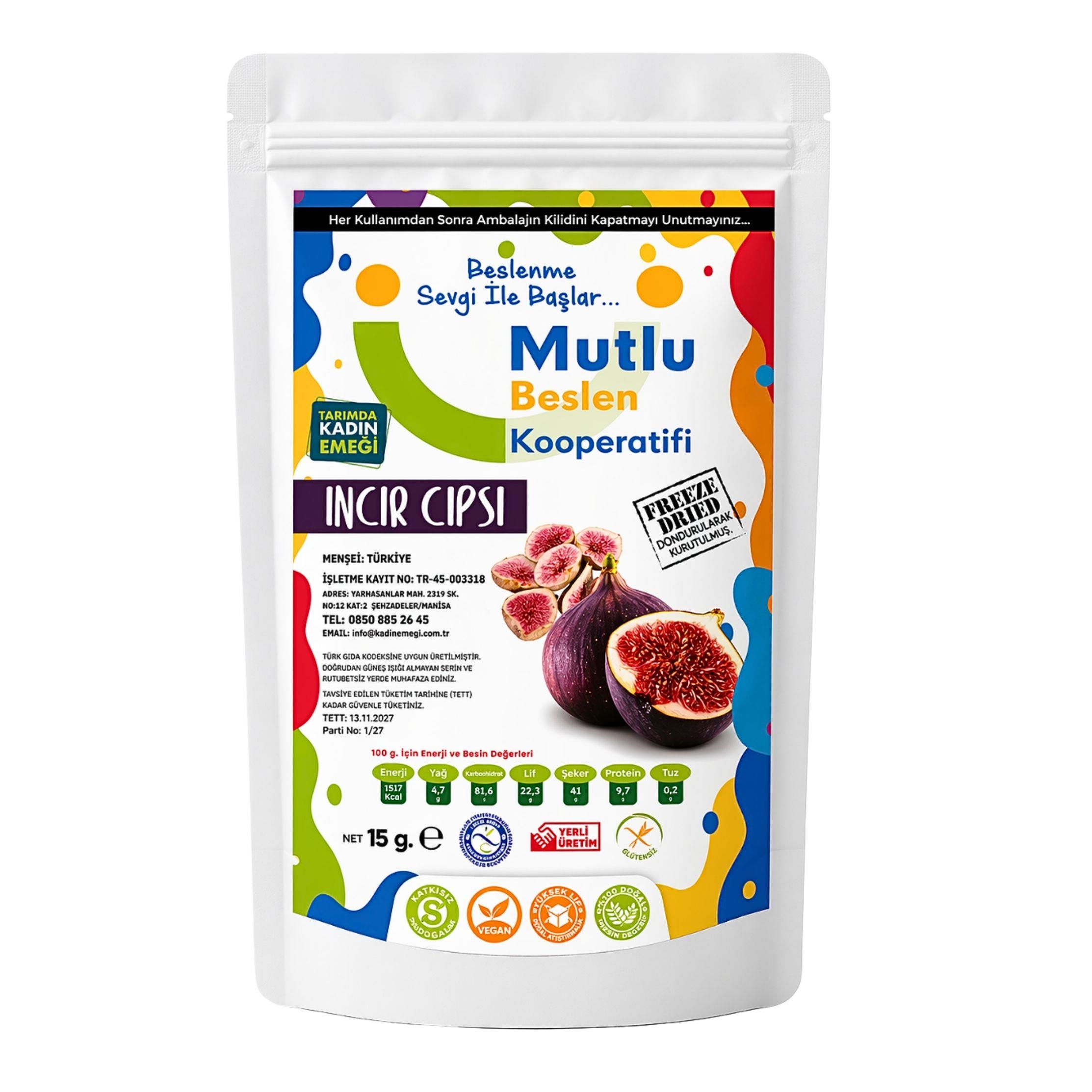 İNCİR CİPSİ 15 GR