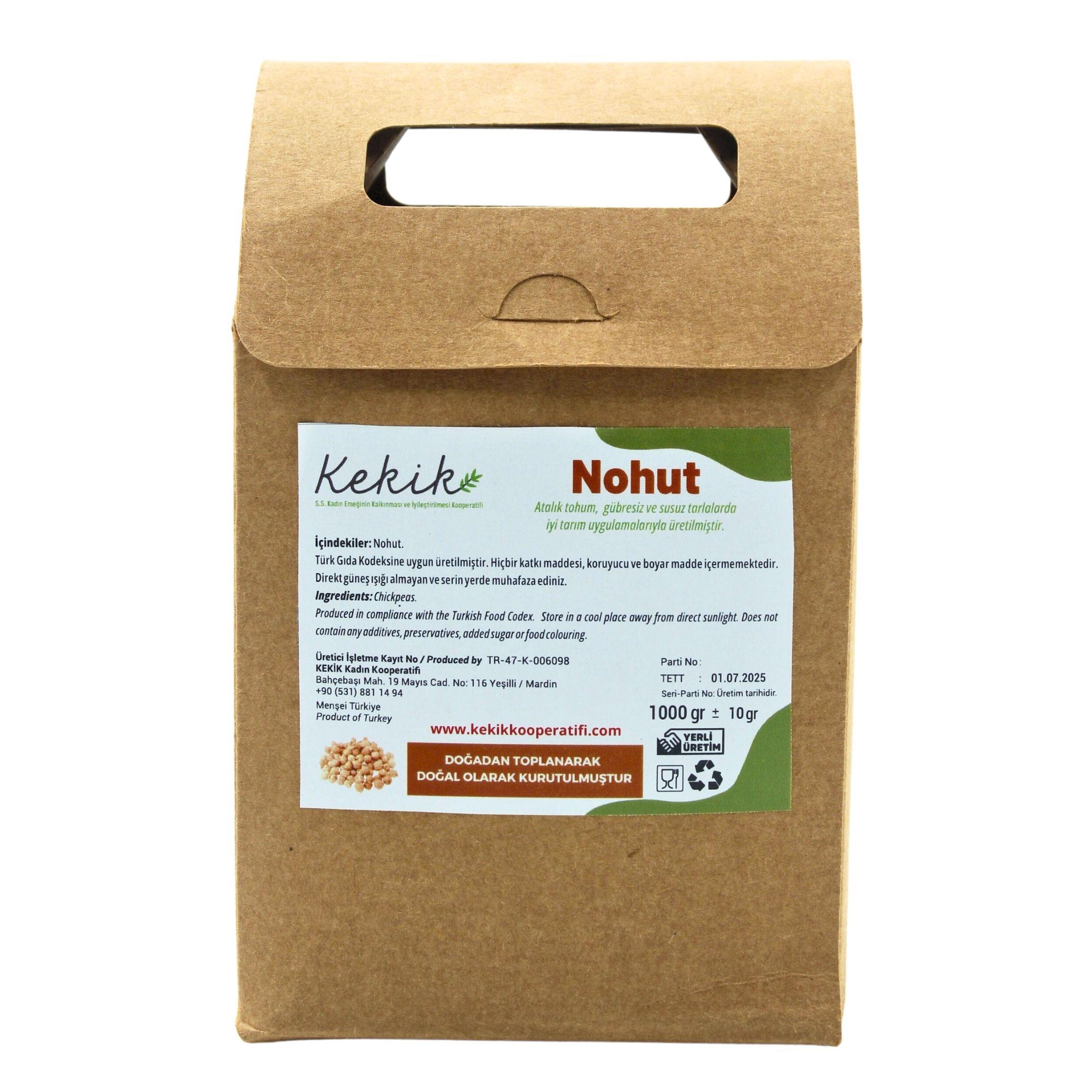 Kekik Kooperatifi Atalık Tohumu Nohut 1000 gr