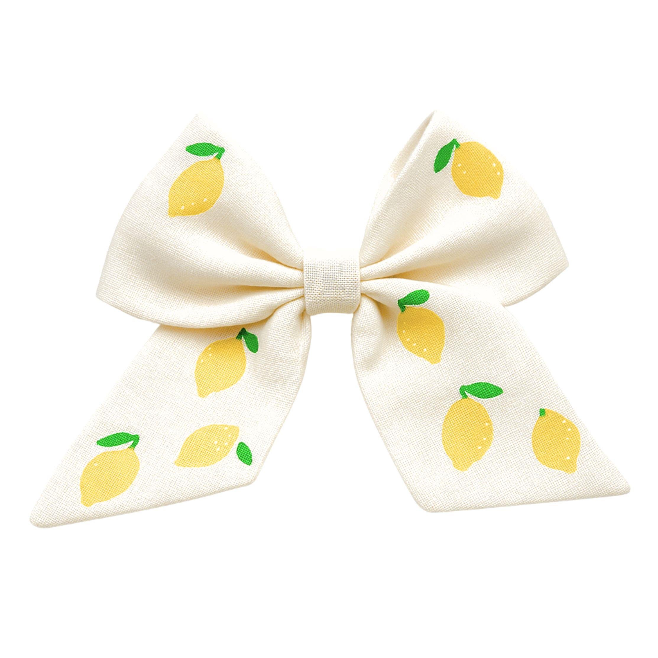 LİMON BASKILI SAÇ TOKASI YASEMİN