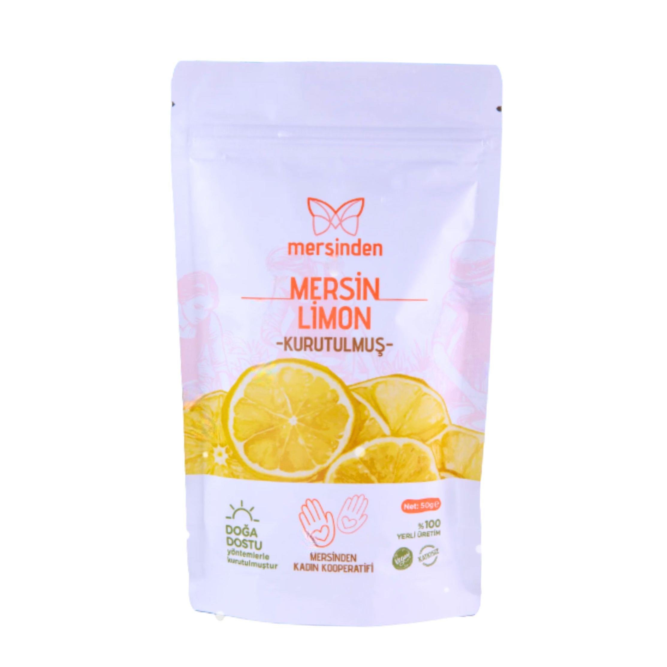 Mersinden Kurutulmuş Limon 50 G
