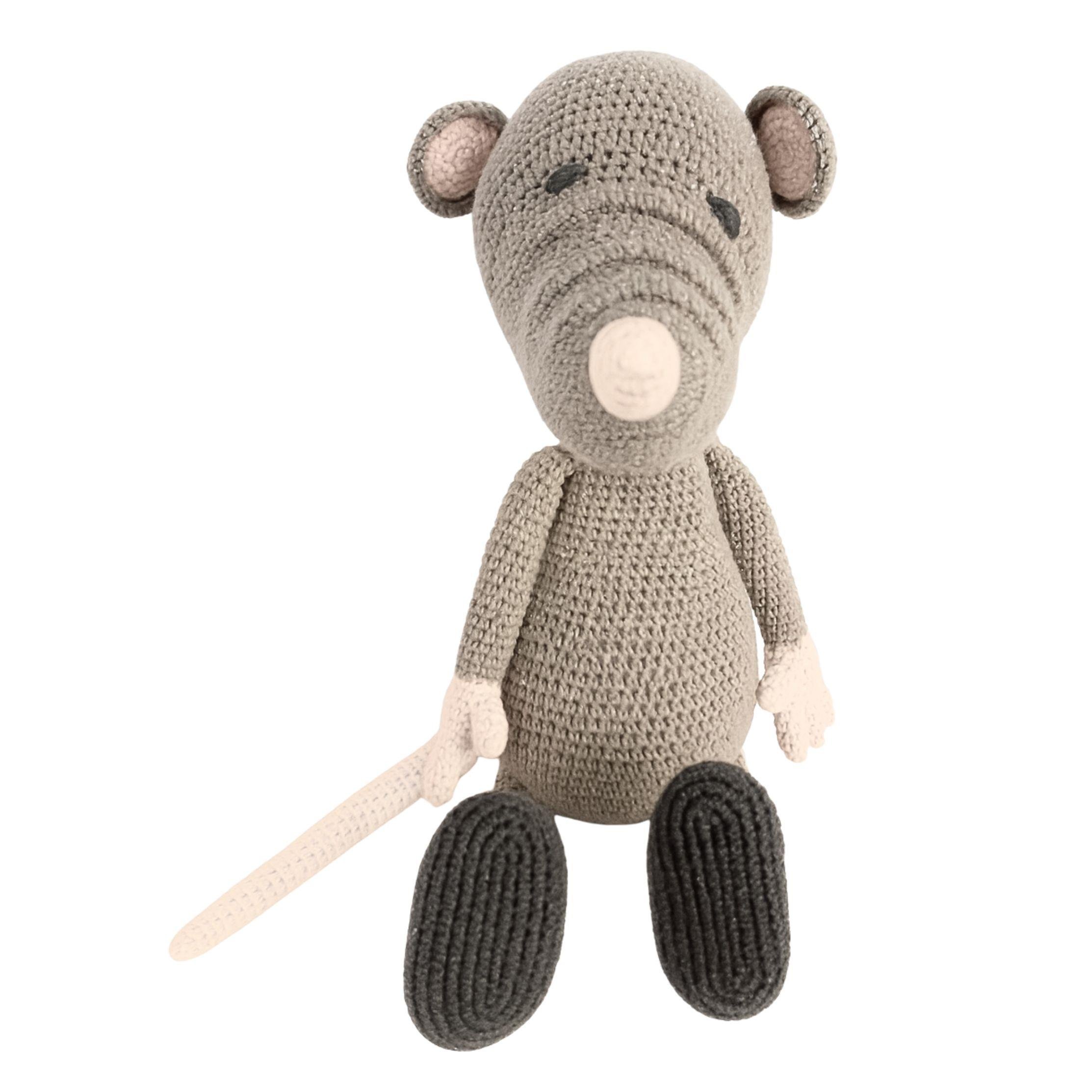 Örgü Büyük Fare Oyuncak