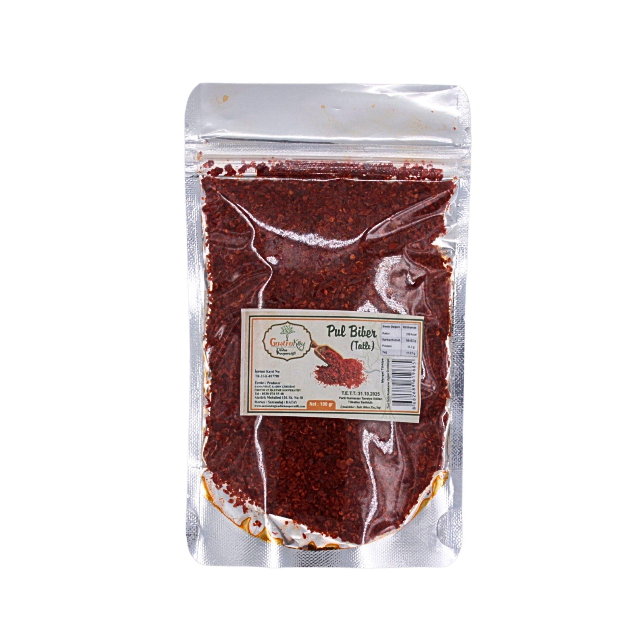 Tatlı Pul Biber 100 G Samandağ