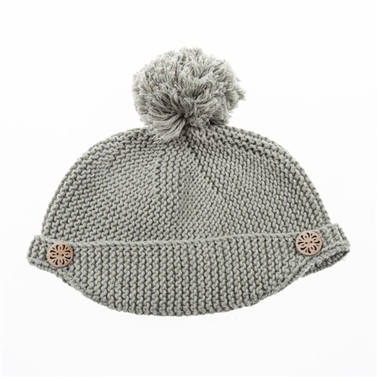 Yeşil Örgü Bebek Şapkası