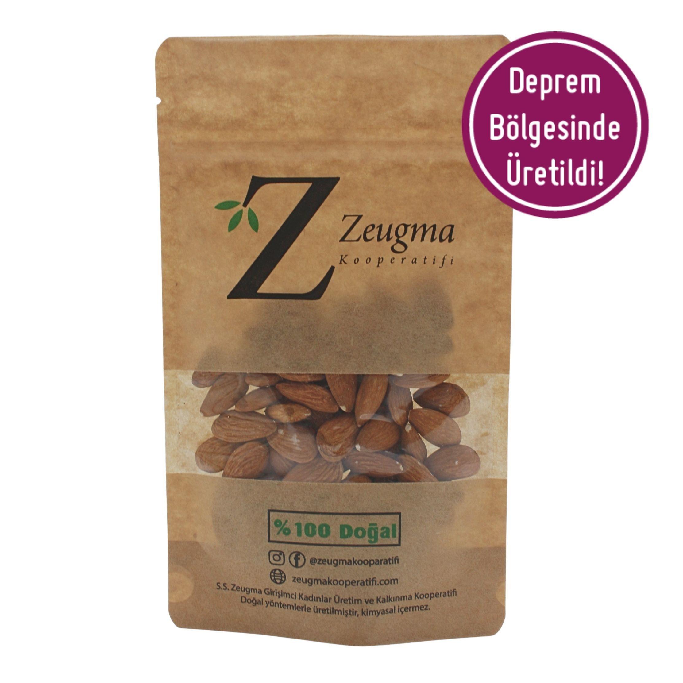 Zeugma Tuzsuz Badem 100 gr