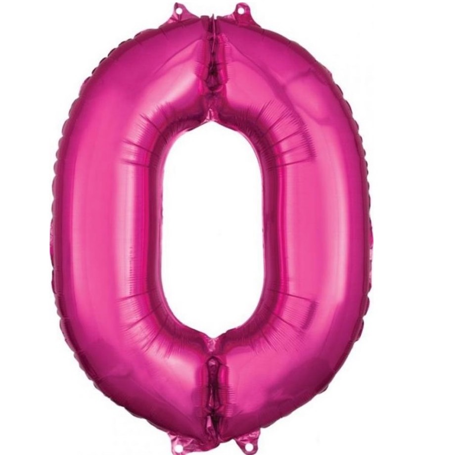  0 PEMBE 34 INCH FOLYO BALON