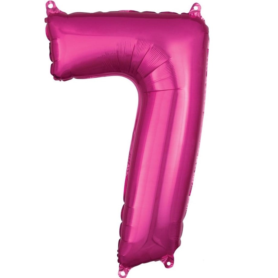  7 PEMBE 34 INCH FOLYO BALON