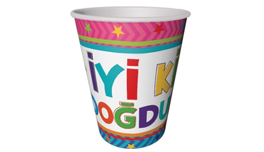  BARDAK FUNSTAR İYİ Kİ DOĞDUN 220/240 CC 8 ADET