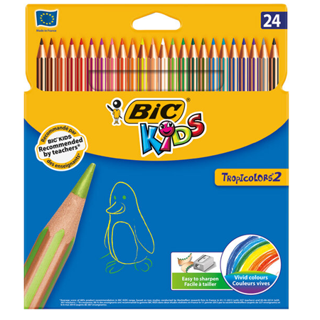  BİC TROPİCOLOR 24 LÜ KURU BOYA