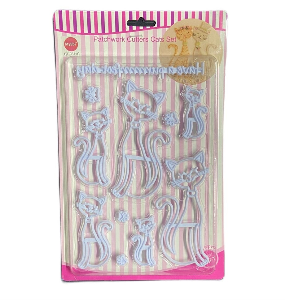  BT-0311C PLASTİK KEDİ ŞEKİLLENDİRİCİ SET
