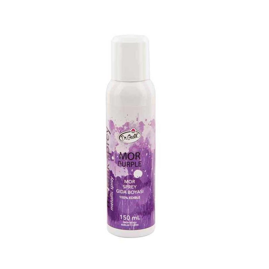  DR GUSTO 150 ML MOR METALİK SPREY BOYA