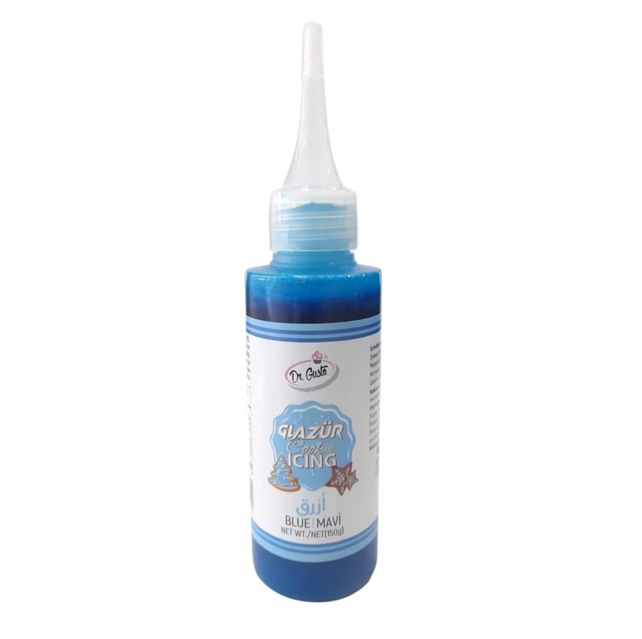  DR GUSTO GLAZÜR COOKIE ICING 150 GR MAVİ
