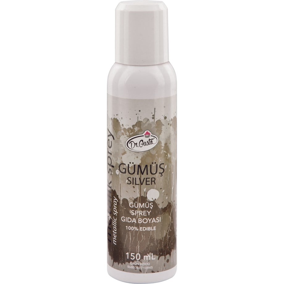  DR. GUSTO 150 ML GÜMÜŞ SPREY BOYA