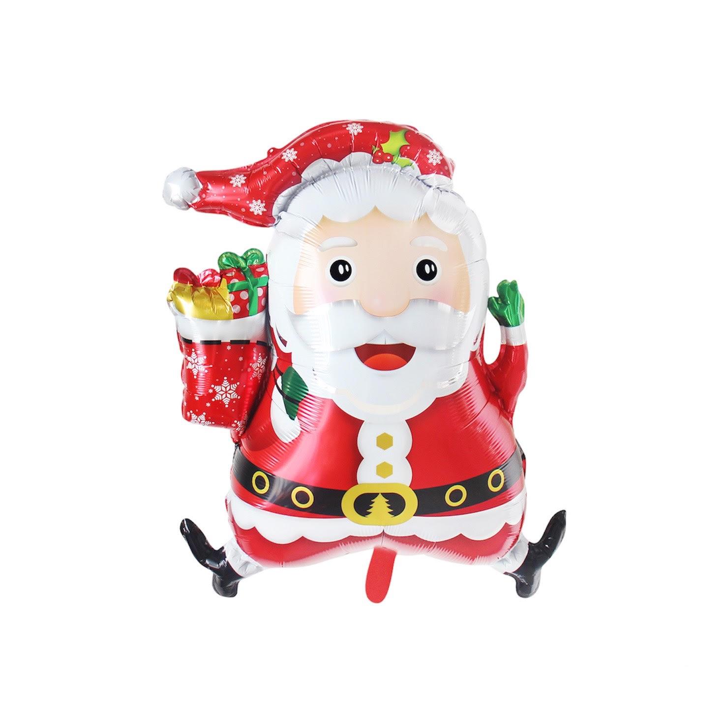  GÜLEN NOEL BABA FOLYO BALON 73 - 63 CM 4837 YILBAŞI