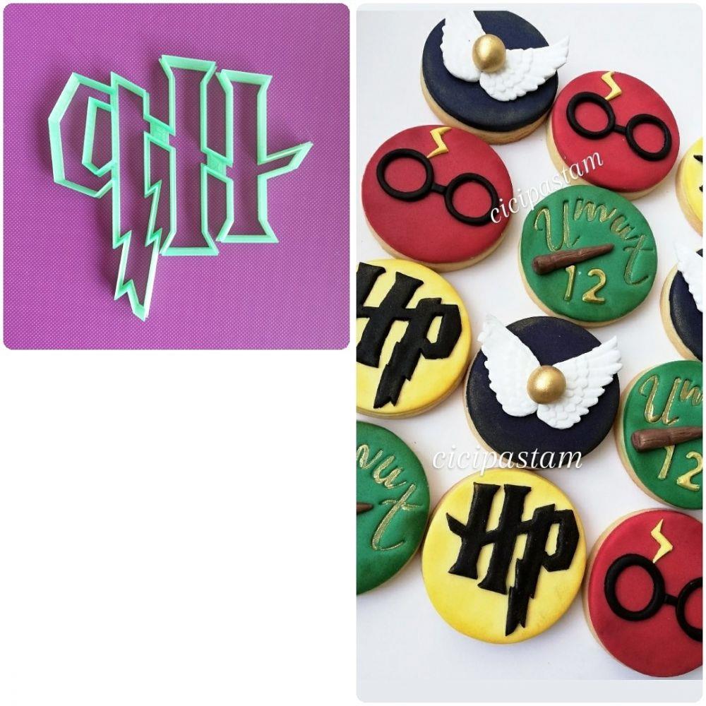  HARRY POTTER HP LOGO KESİCİ KALIP 10 CM