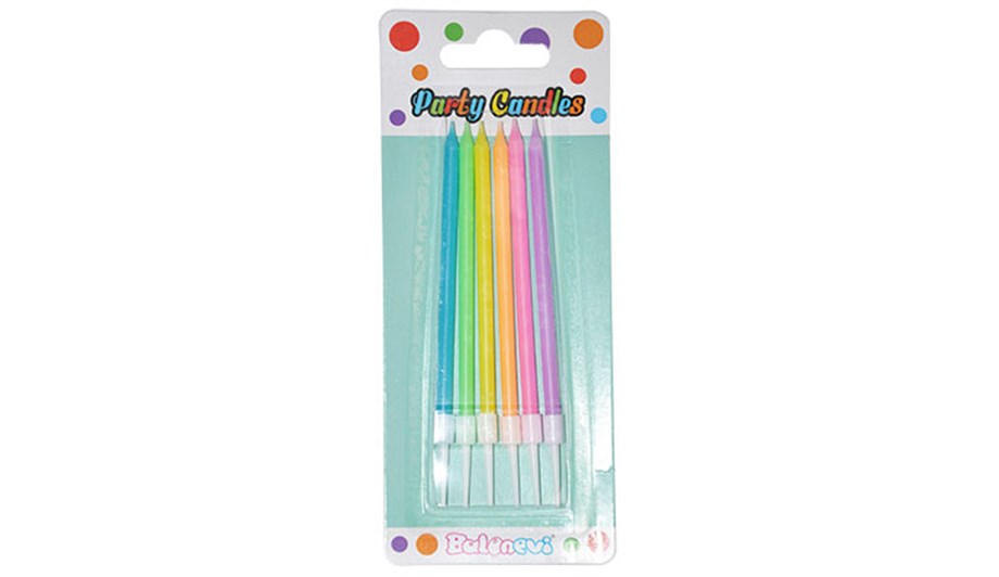  MUM KARIŞIK RENK ALTLIKLI  12 CM 6 ADET