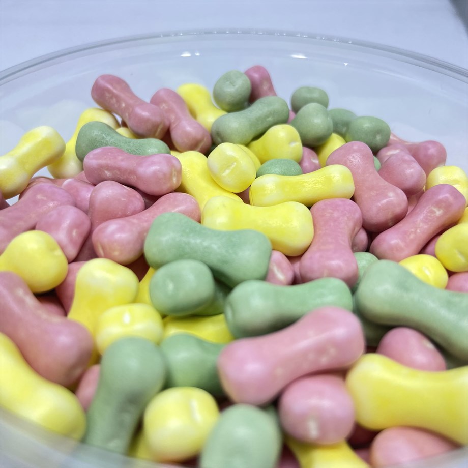  RENKLİ ŞEKER KEMİK KARIŞIK RENK 100 GR