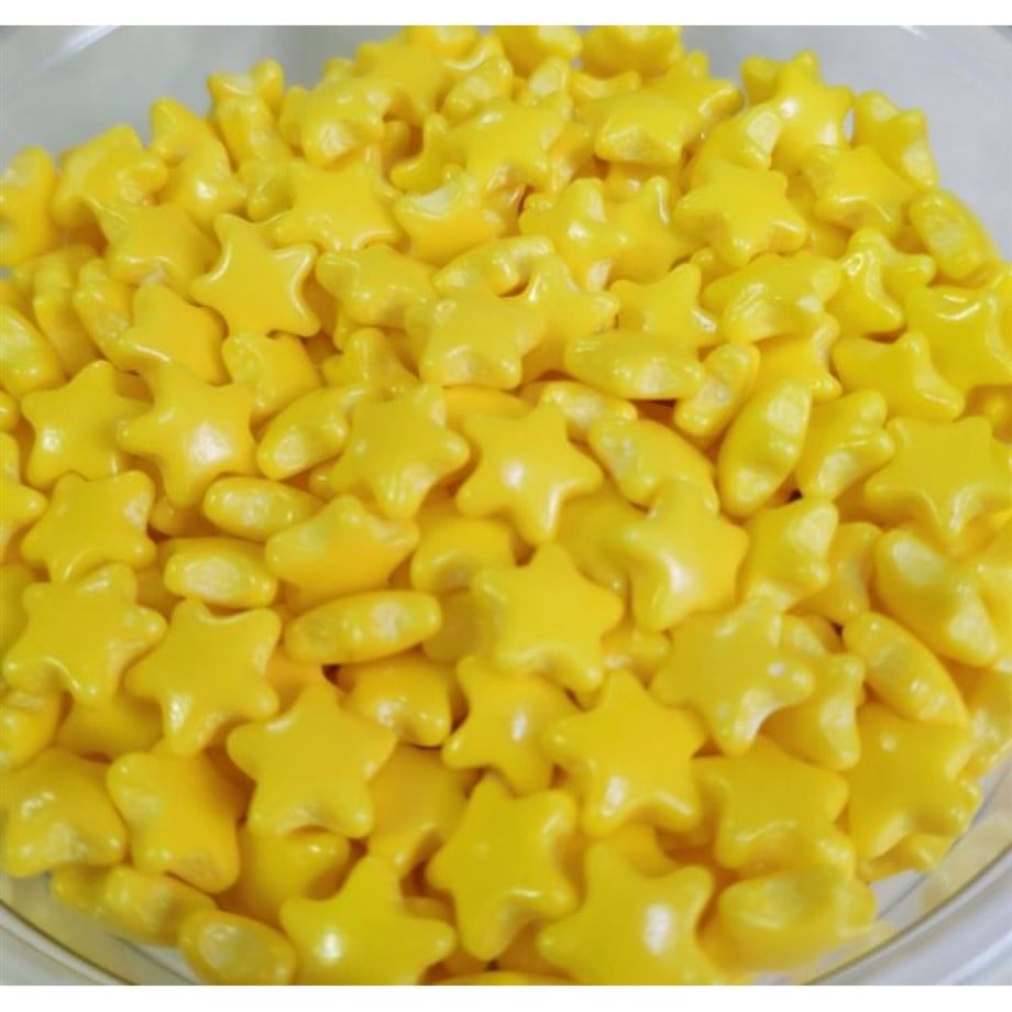  RENKLİ ŞEKER YILDIZ SARI 100 GR