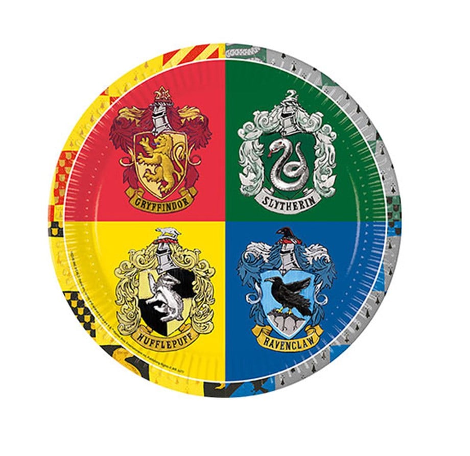  TABAK HARRY POTTER HOGWARTS 23CM 8 ADET