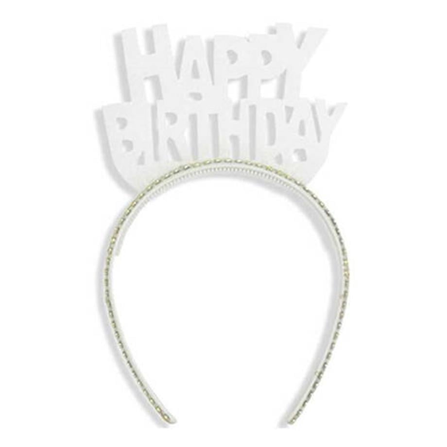  TAÇ EVA HAPPY BIRTHDAY BEYAZ