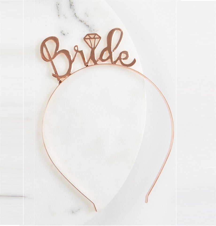  TAÇ METAL BRIDE TO BE BRONZ