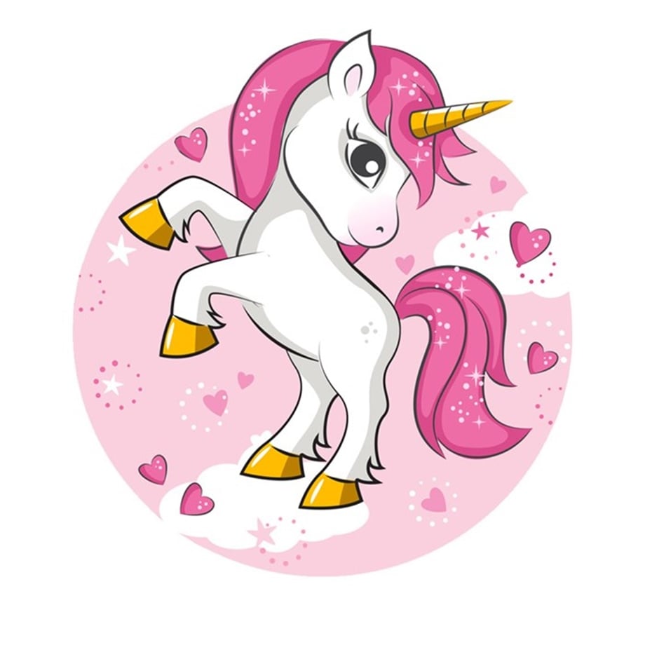  YENİLEBİLİR ŞEKER HAMURU BASKI UNICORN 19