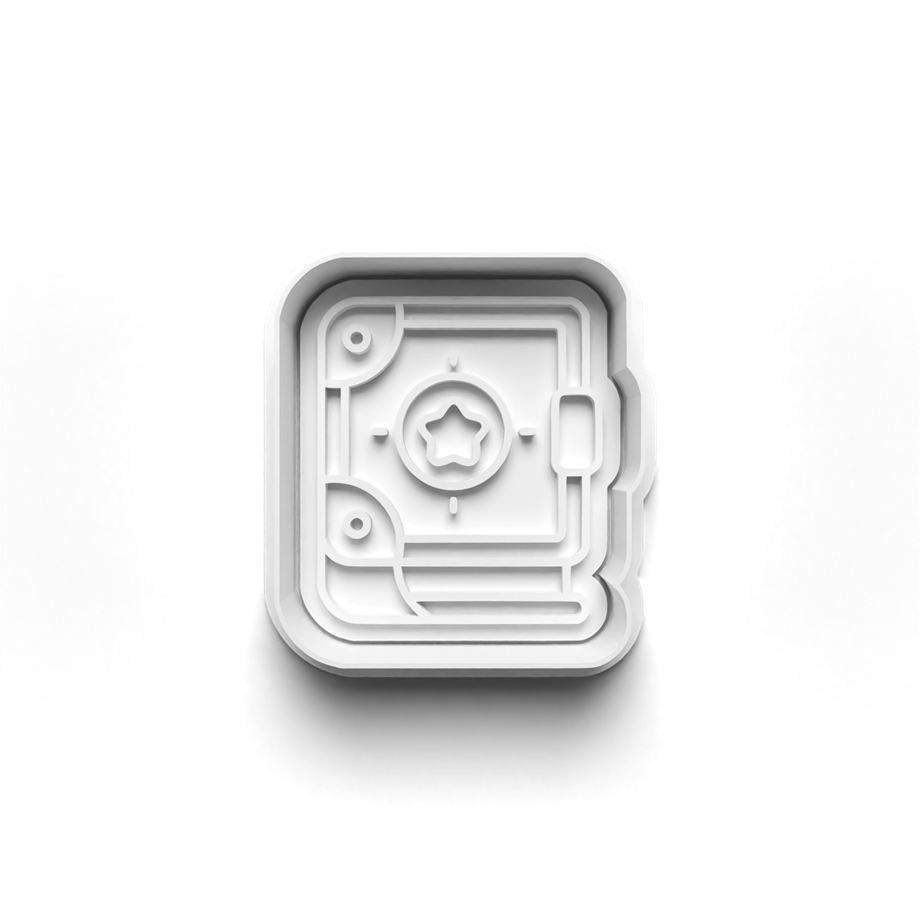 MAGIC KURABİYE KALIBI KESİCİ VE DAMGASI 3D-0676_4