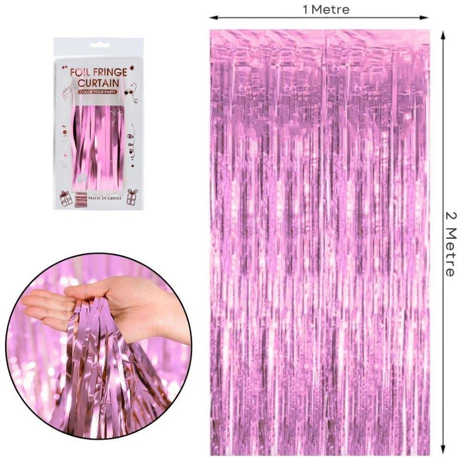 ERT-PRT-501-P METALİZE İTHAL PEMBE DUVAR PERDESİ