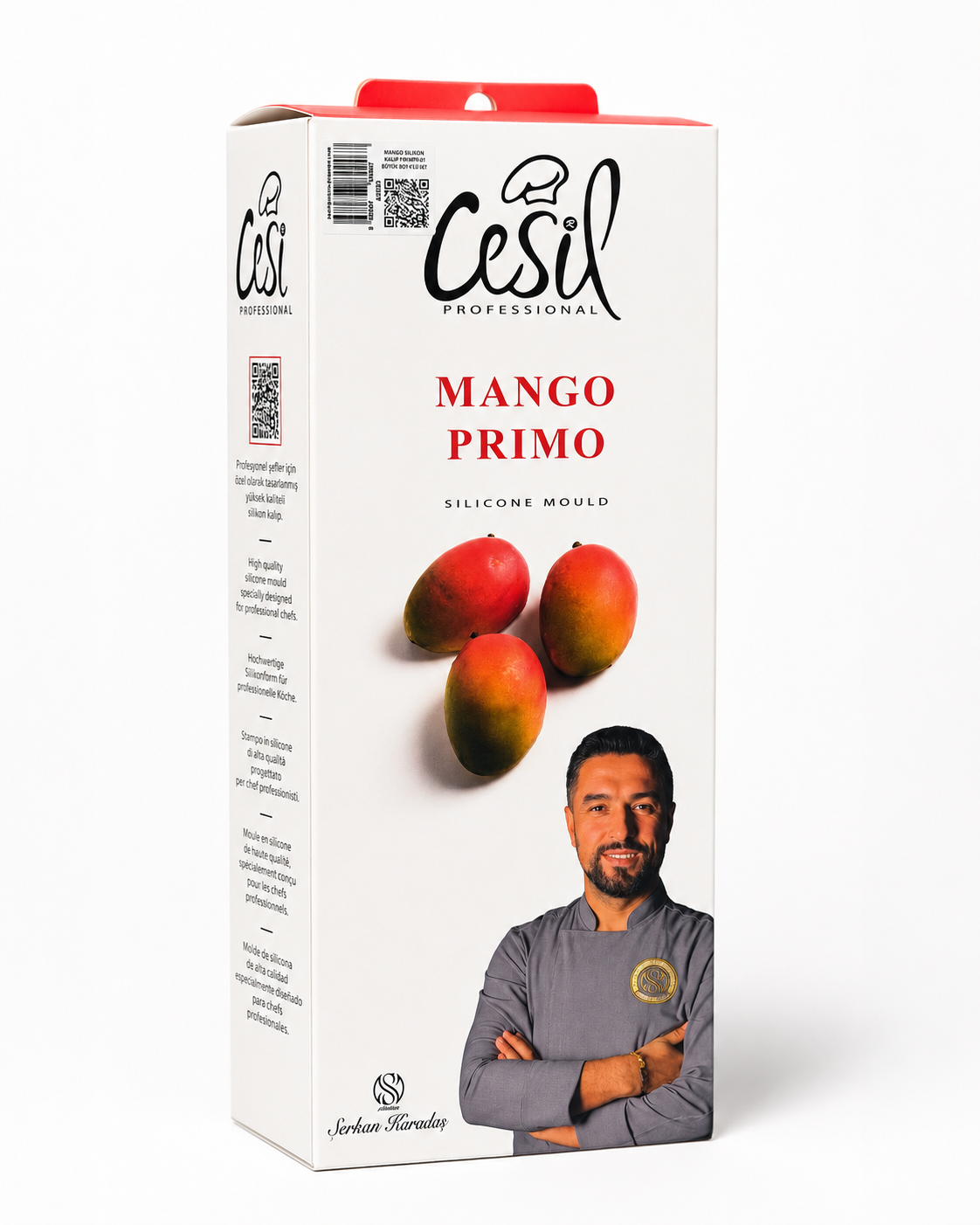 MANGO SİLİKON KALIBI PREMİUM BÜYÜK BOY CESİL