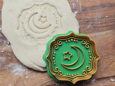 RAMAZAN KURABİYE KALIBI KESİCİ VE DAMGASI 10