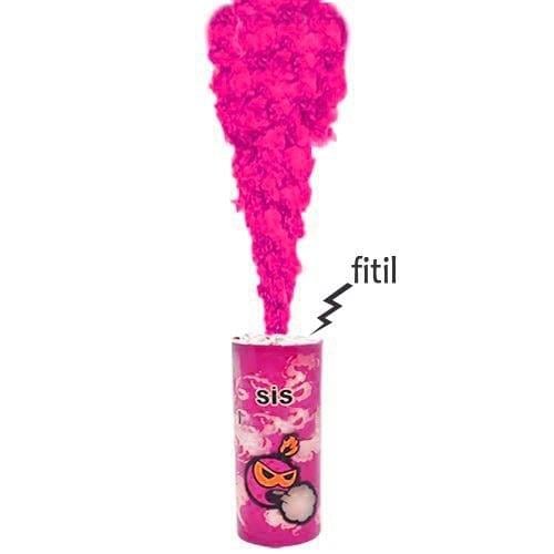 SİS BOMBASI PEMBE