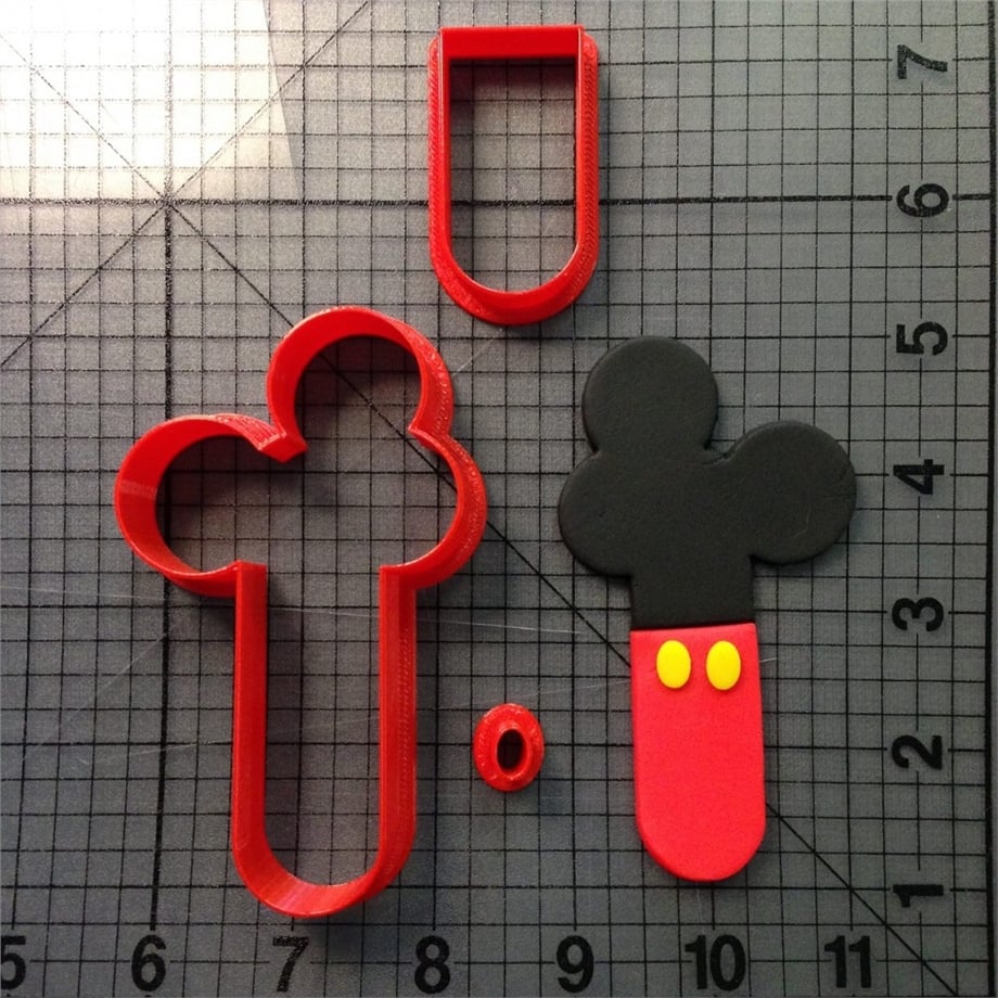 1 YAŞ RAKAM MİCKEY KALIP 8 CM