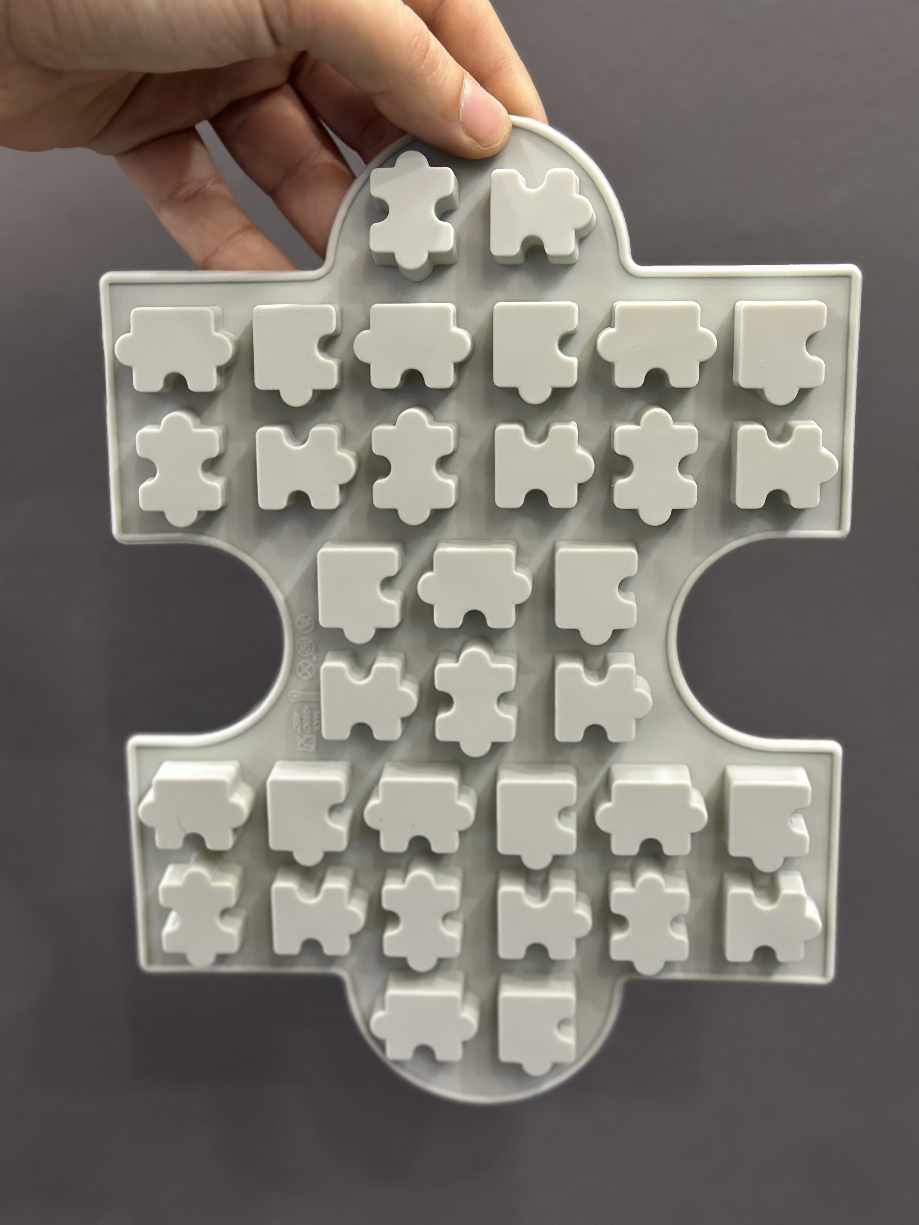 BT-153 SİLİKON KALIP PUZZLE TEMALI 24 X 17 CM
