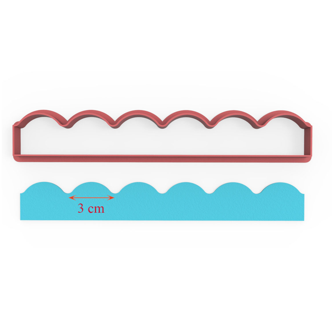 AKF10001 PATTERN DESEN KESİCİ YUVARLAK 3 CM