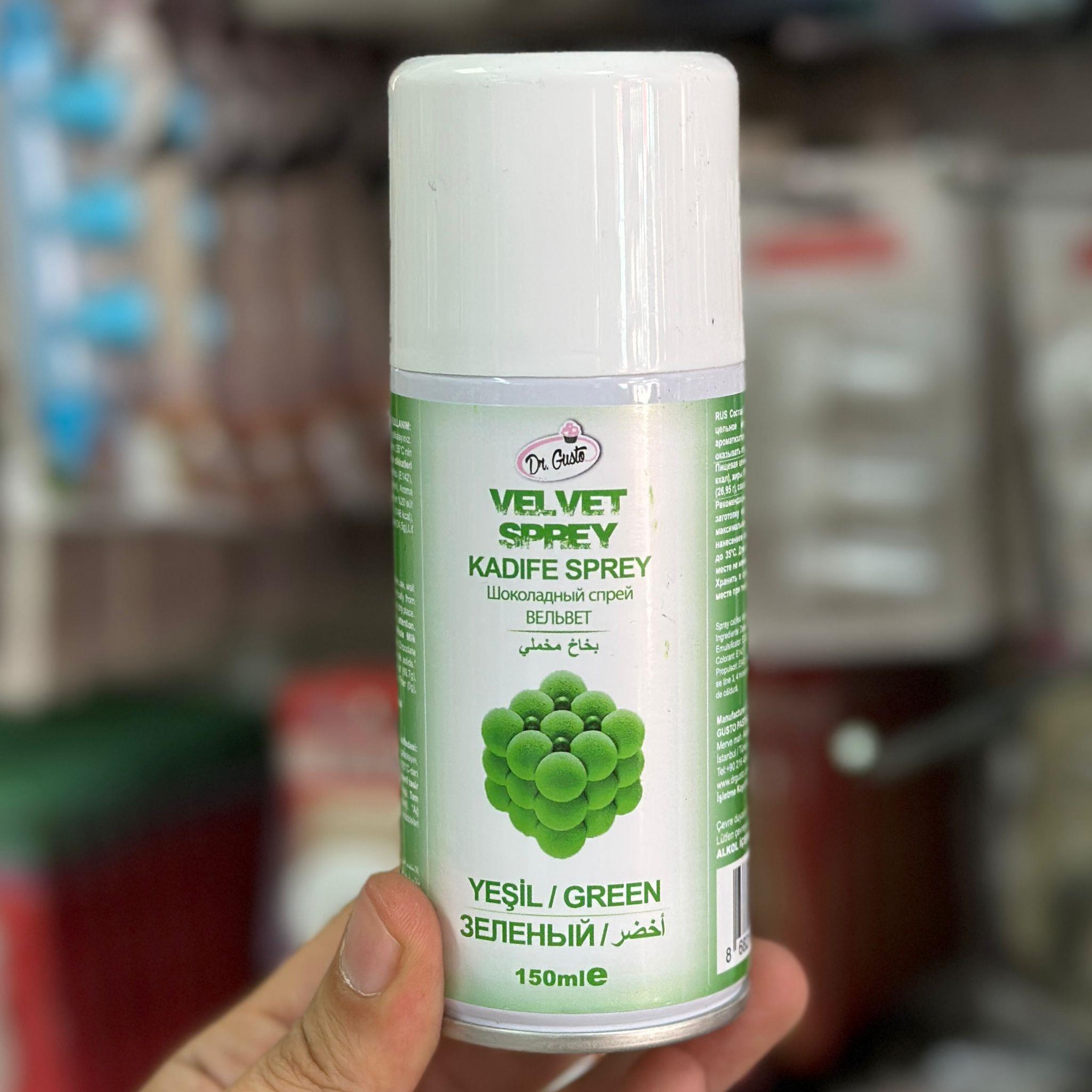 VELVET YEŞİL KADİFE SPREY 150 ML DR GUSTO