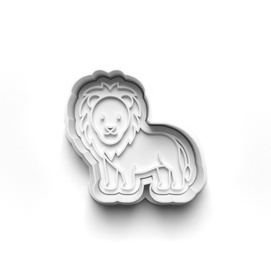 JUNGLE KURABİYE KALIBI KESİCİ VE DAMGASI 3D-0438_3