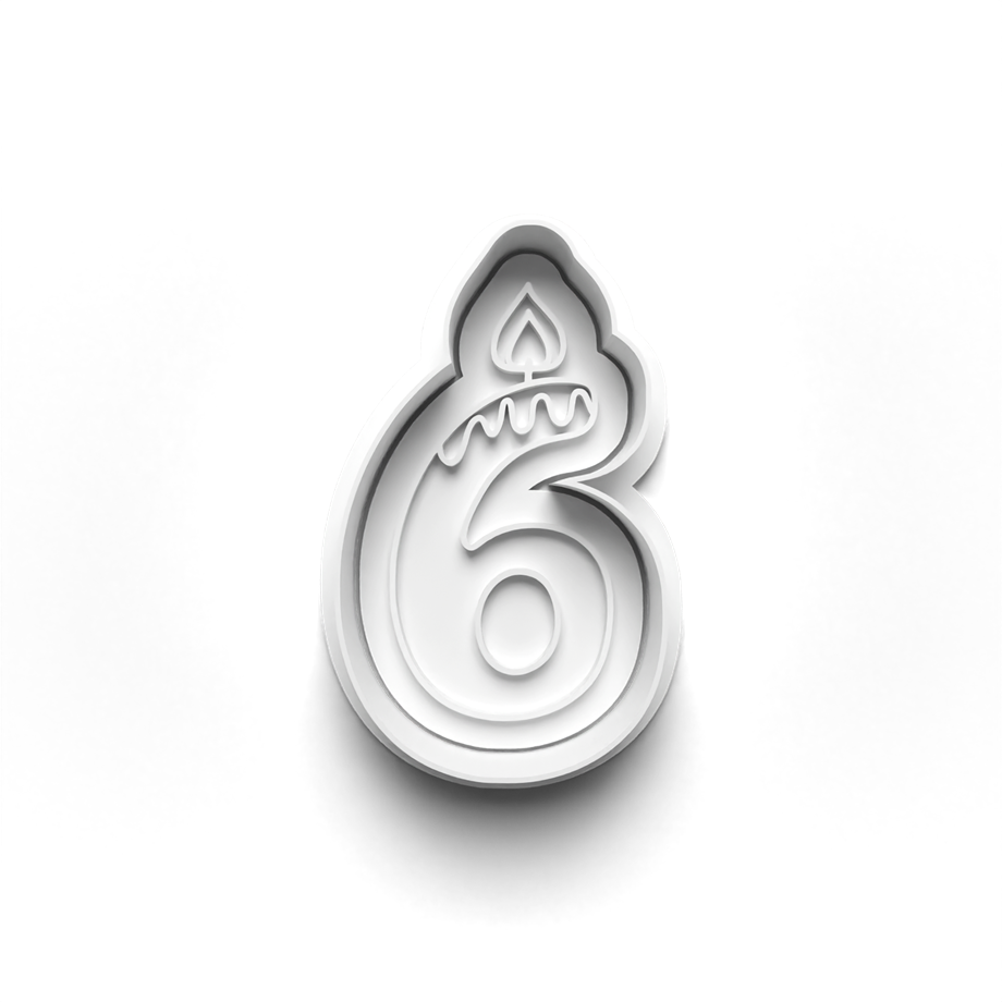 DOĞUM GÜNÜ NUMARALARI KURABİYE KALIBI KESİCİ VE DAMGASI 3D-0418_6
