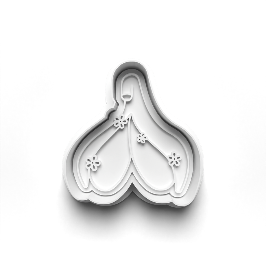 VULVA ART KURABİYE KALIBI KESİCİ VE DAMGASI 3D-0617_2