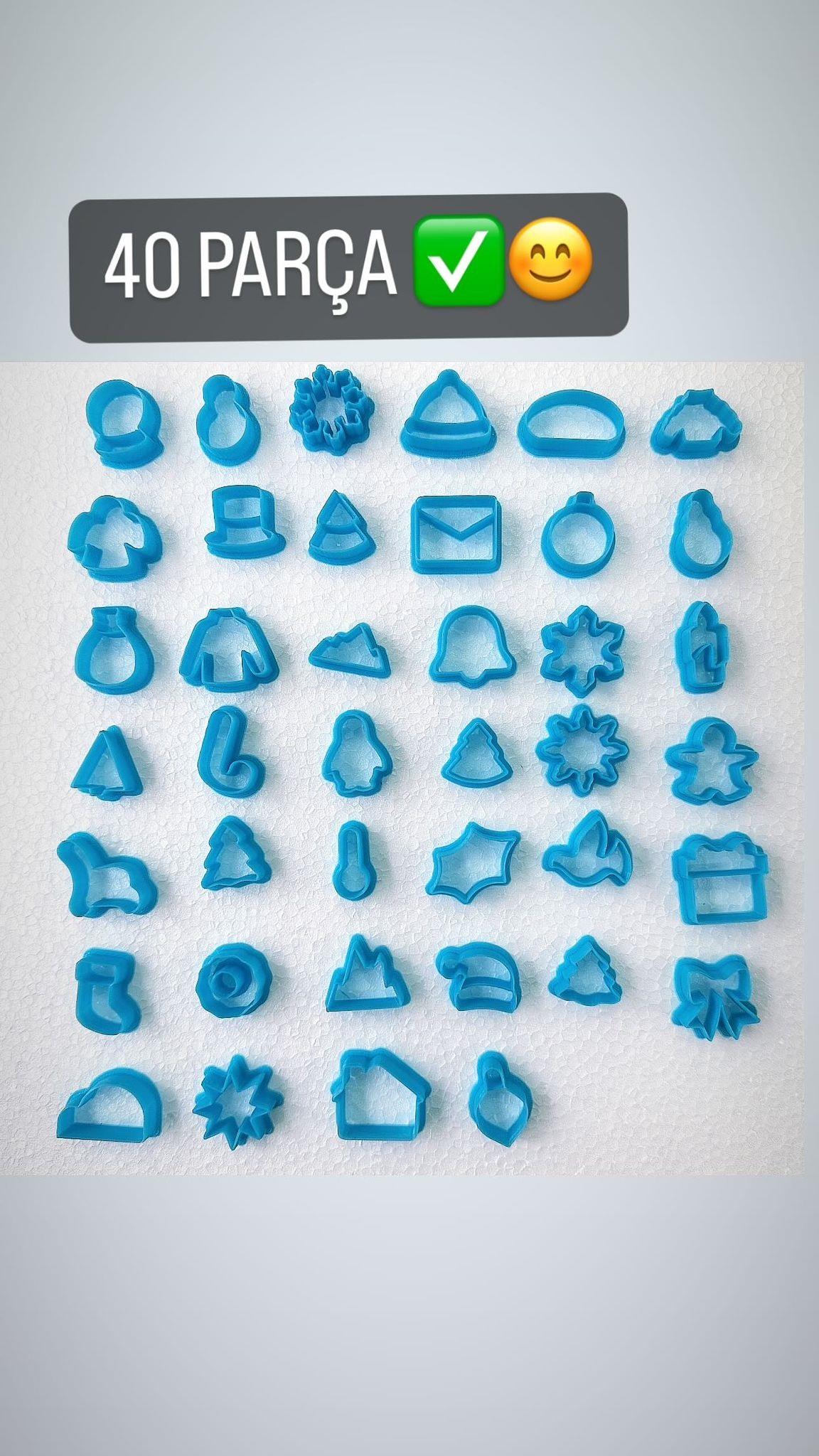 ÖZEL POLİMER KİL KÜPE SETİ 40 ADET ULTIMATE PACK!