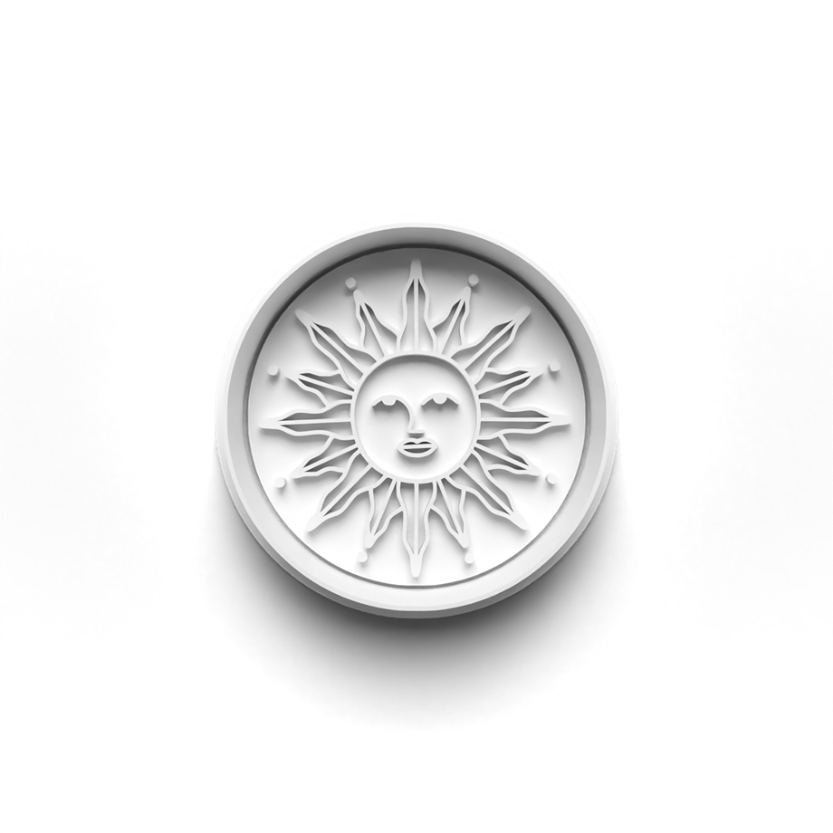 TAROT TEMASI KURABİYE KALIBI KESİCİ VE DAMGASI 3D-0130_7