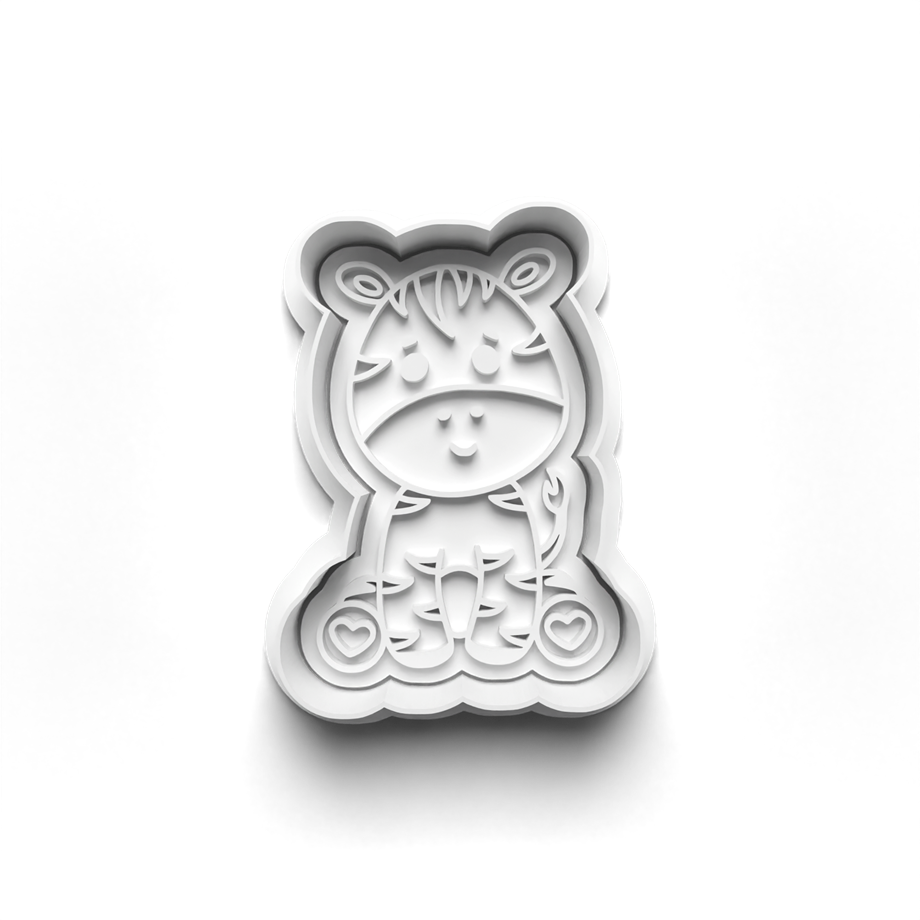 BEBEK HAYVANLARI TOPLU KURABİYE KALIBI KESİCİ VE DAMGASI 3D-0616_7
