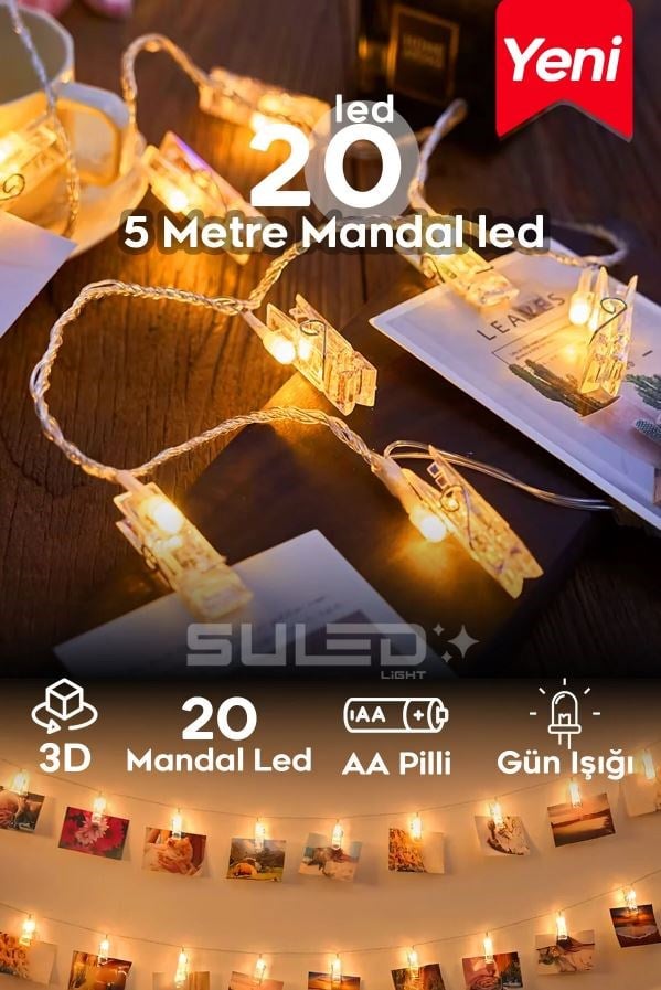 LED MANDAL MODEL IŞIK SULED