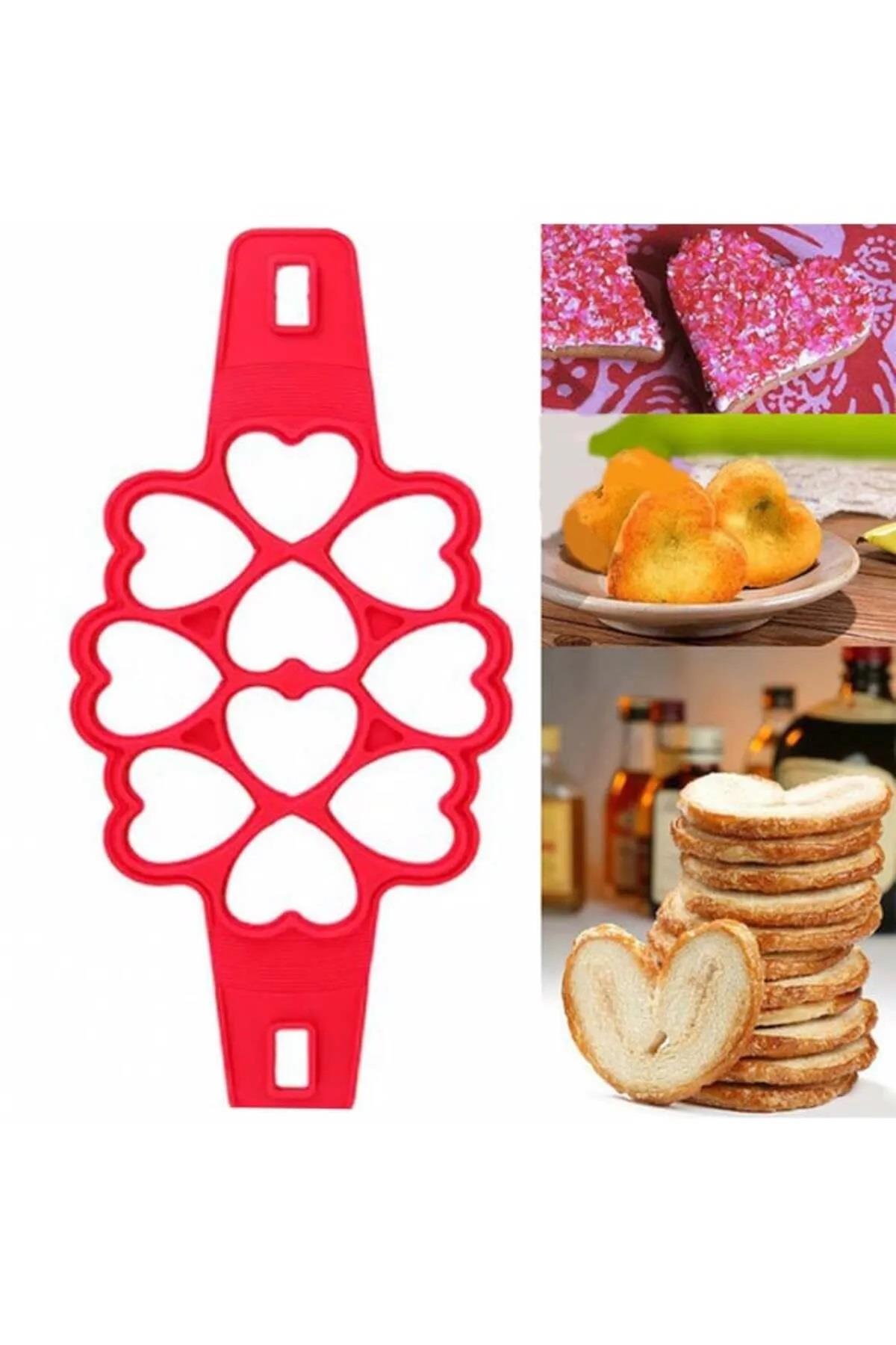 BT-0858 SİLİKON PANCAKE KALIBI 10 LU
