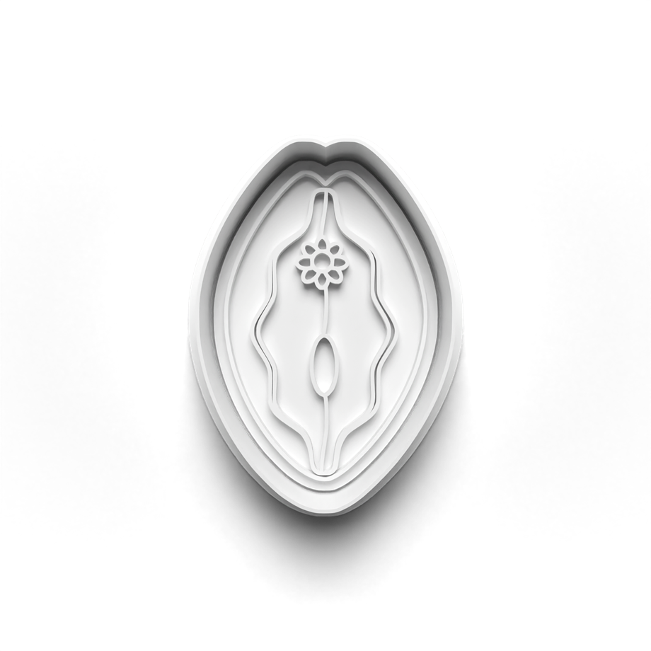 VULVA ART KURABİYE KALIBI KESİCİ VE DAMGASI 3D-0617_3