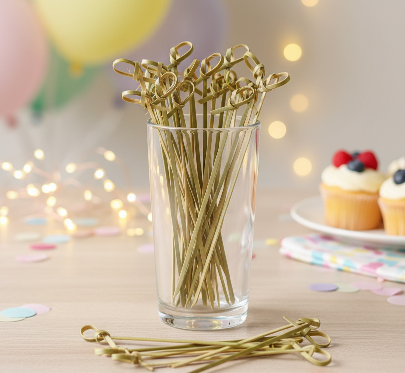 ERT-BMB-105 BAMBU NATUREL KÜRDAN 12 CM 50 ADET