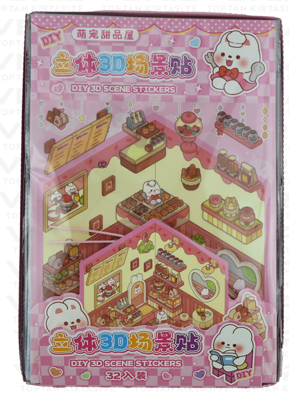 3D STICKER EVI - KOD-407-2 9932297 9932287