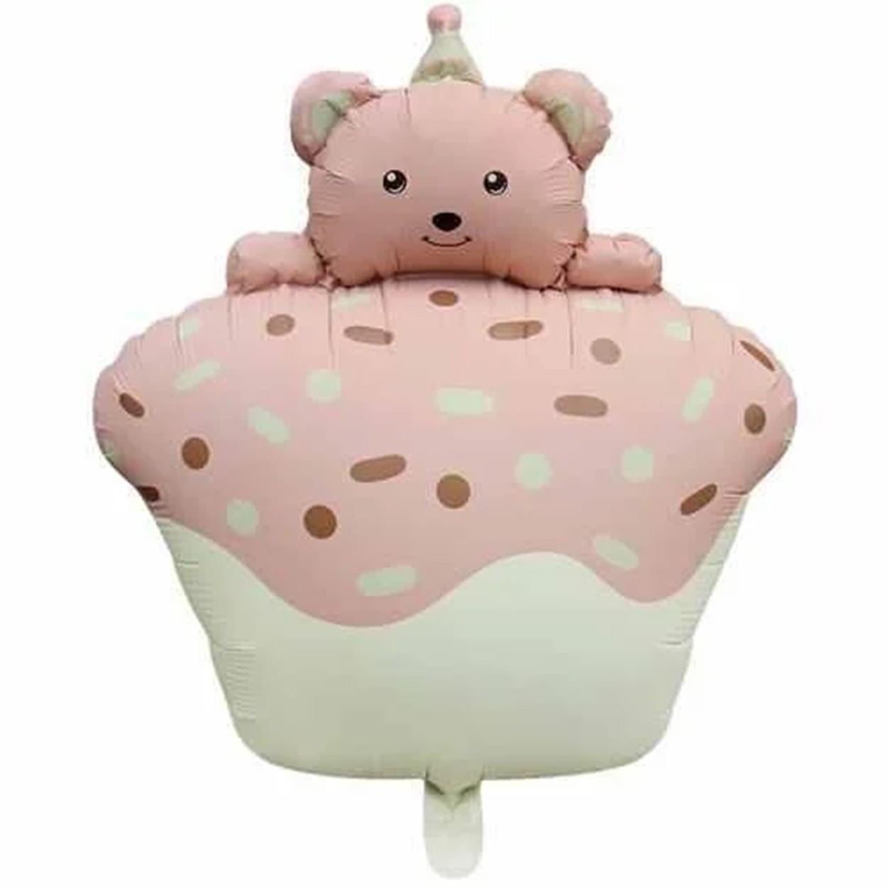 KEK FOLYO BALON PEMBE RETRO RENK 51X54 CM