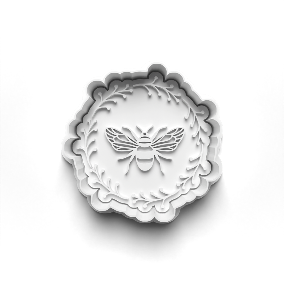 ARI KURABİYE KALIBI KESİCİ VE DAMGASI 3D-0220_1