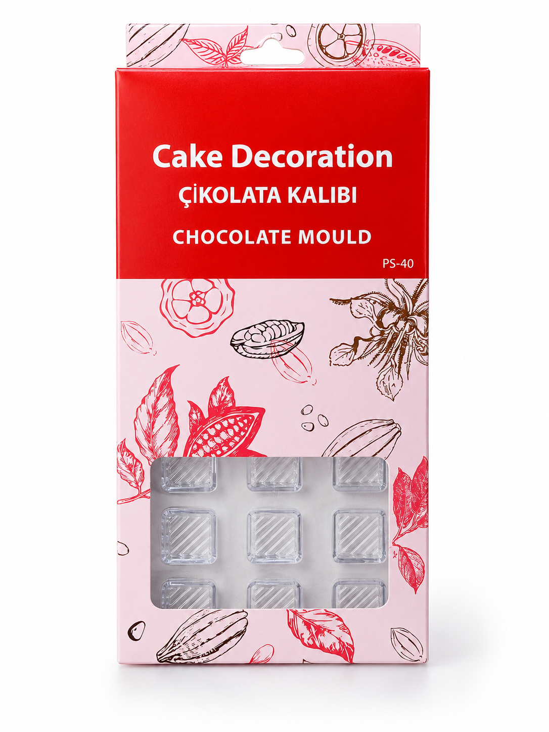 POLİ KARBON ÇİKOLATA KALIBI PS-40