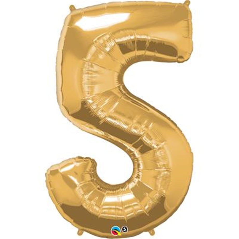 5 GOLD 16 INCH FOLYO BALON