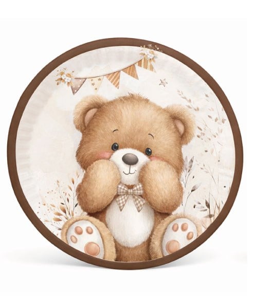 TABAK TEDDY BEAR MODEL 8 ADET 23 CM BRS-TBK-14